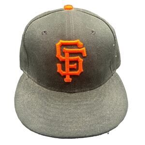 Vtg New Era San Francisco Giants men 7 1/4 Fitted Authentic Collection MLB